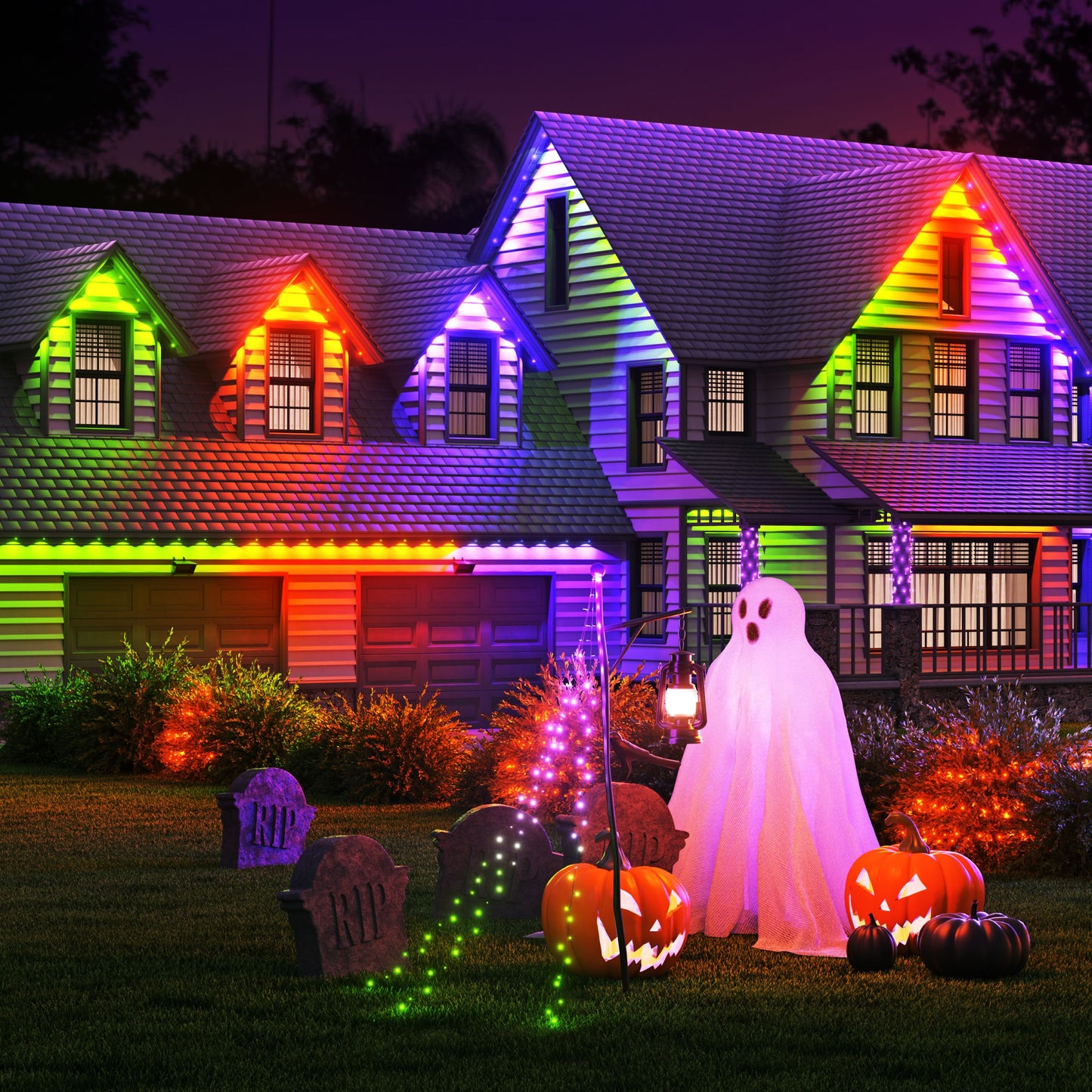 Smart Multicolor Permanent Outdoor Lights Smarter Kit 147ft (45m)