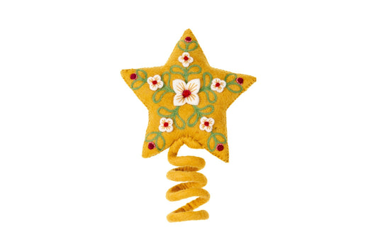 Star Tree Topper- Yellow