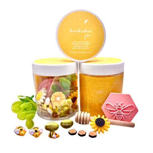Bumblebee Playdough Sensory Toy Kit