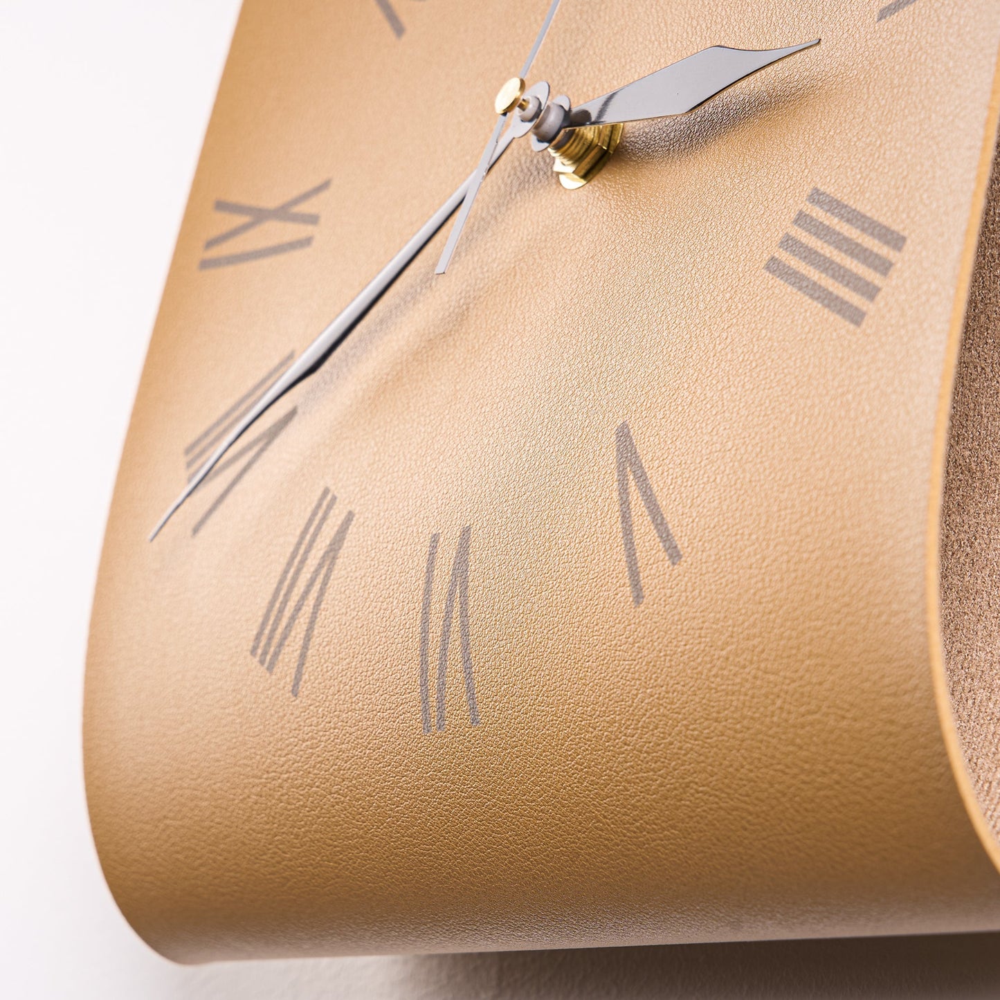 Leather Wall Clock