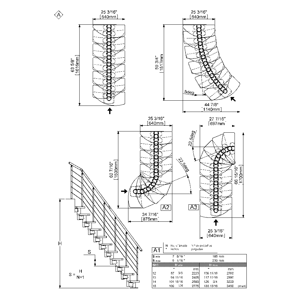ROME Modular Staircase Kit