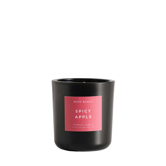 Spicy Apple Boxed Glass Tumbler Candle