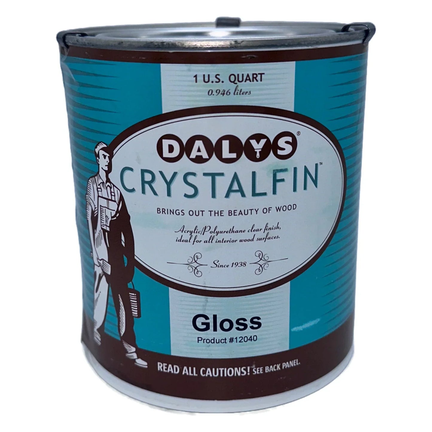 CrystalFin Water-Based Polyurethane: Fast Drying, Non-Toxic, and Highly Protective Finish