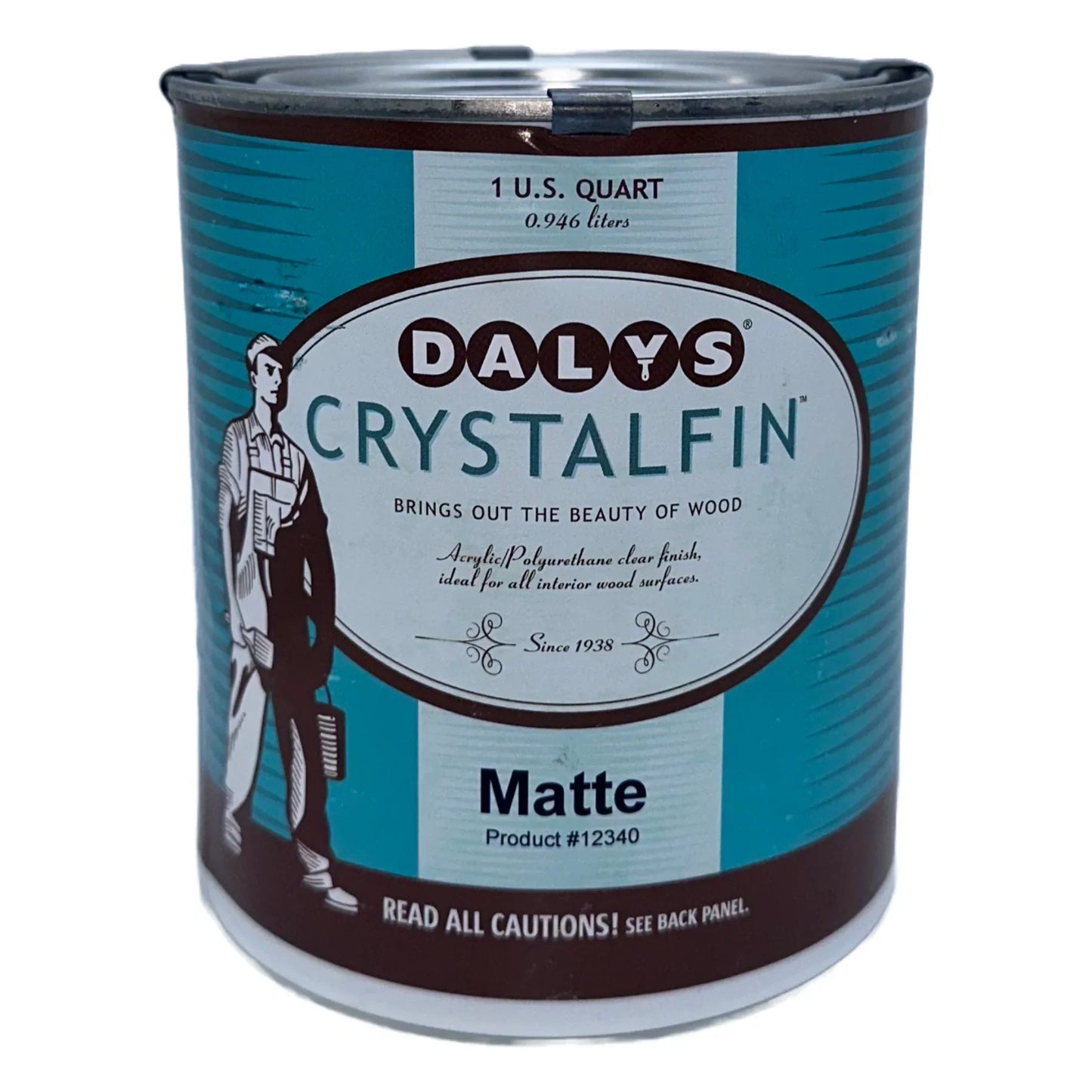 CrystalFin Water-Based Polyurethane: Fast Drying, Non-Toxic, and Highly Protective Finish