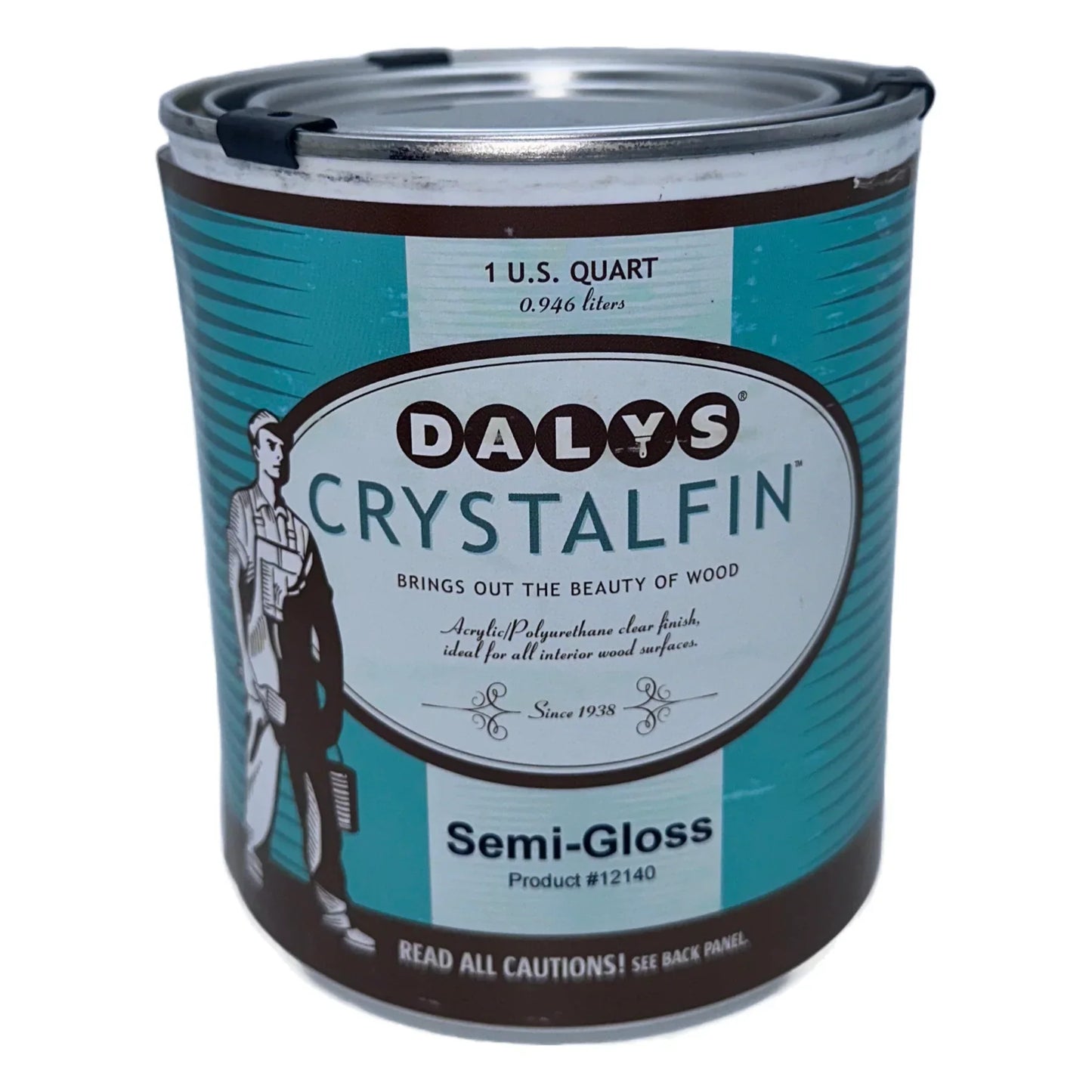 CrystalFin Water-Based Polyurethane: Fast Drying, Non-Toxic, and Highly Protective Finish