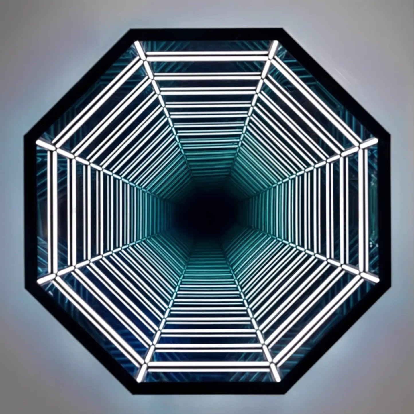 3D Octagon Infinity Mirror