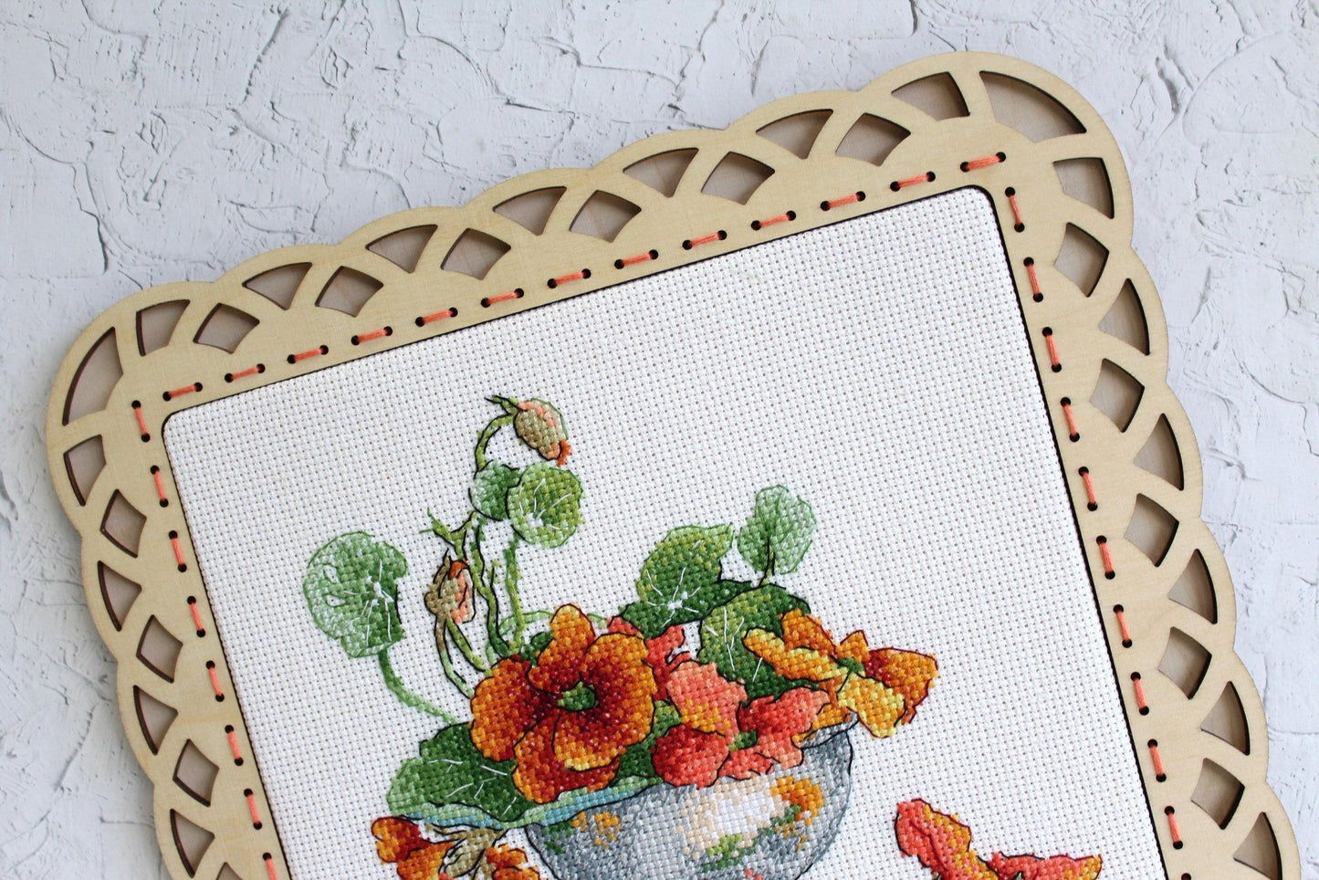 Nasturtium SM-610  Counted Cross Stitch Kit