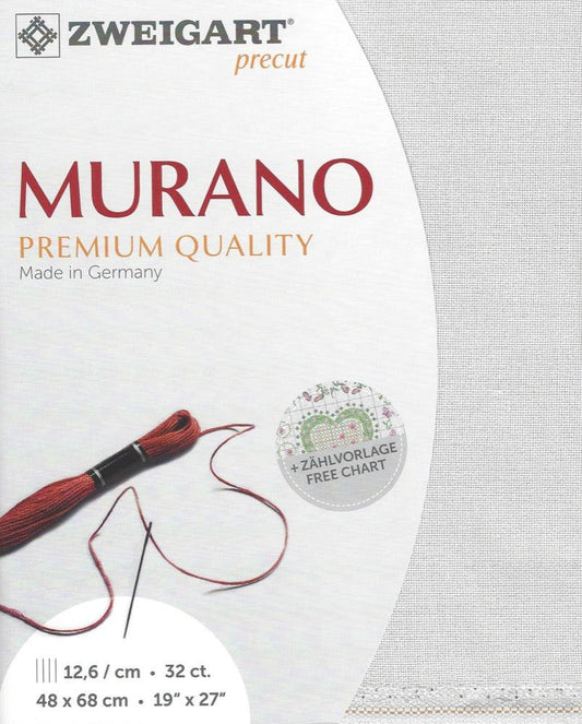 Precut Zweigart Murano 3984/7011 Silvery Moon