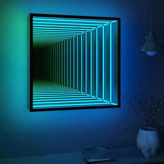 Square Infinity Mirror